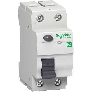 Schneider 63A 2P 30mA Earth Leakage Circuit Breaker, Dual Pole Safety Device with 30mA Sensitivity for Electrical Protection, Rated for 63A in Residential and Industrial Circuits